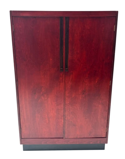 Art Deco Modernist Armoire by A.H. Jansen for L.O.V. Oosterbeek, 1920s